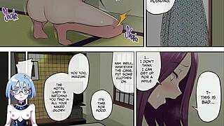 the story of gals gathering at Imaizumi's house continues in part 5