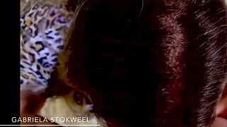 Gabriela Stokweel Takes It Deep Down Her Throat!