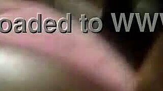 Fake pussy play with black panty version