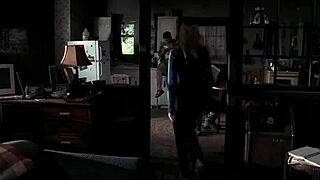 this supernatural sexy bikini blonde swims with natural tits