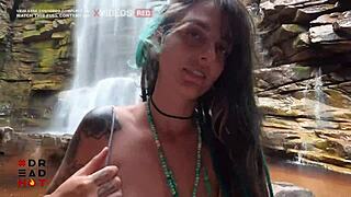 hey, got caught banging at the waterfall with dread hot. wanna know how wild it got in public?