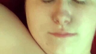 Amateur Craves Her Face Soaked in Hot Cum Load