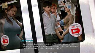 Academy 214 features erotic hentai anime game scenes.