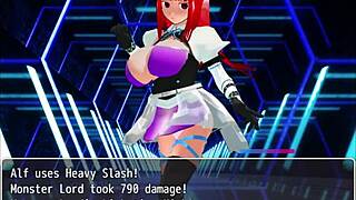 Girl B Hero Battles Monster Lord in Part 39