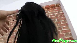 Assfucked Babe Enjoys Doggystyle Anal And Blowjob!