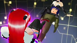 Girl B Hero Battles Monster Lord in Part 39