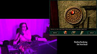 Black Brunette BBW with Big Natural Tits Naked in Blackmoor Manor