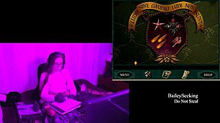 Black Brunette BBW with Big Natural Tits Naked in Blackmoor Manor