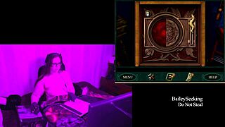 Black Brunette BBW with Big Natural Tits Naked in Blackmoor Manor