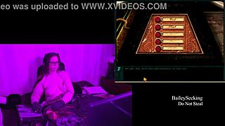 Black Brunette BBW with Big Natural Tits Naked in Blackmoor Manor