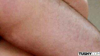 tushy beauty alex gets dominated in wild dp session 😈