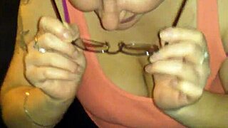 Does the husband watch his wife swallow that big black cock in interracial action?