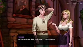 Wal 7 - Boriss Cock Hardens After Big Boobs Myrtle in Lingerie