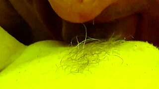 cunnilingus bliss as husband dives between wife's spreading legs tonight.