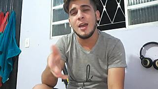 Flakael tries gay porn with a guy