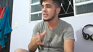 Flakael tries gay porn with a guy