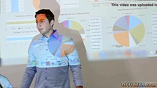 Wow, huge thick gay blowjob first time!