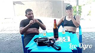 I got the lesbian drunk and slipped it in hard