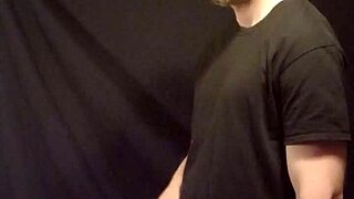 Gay Man Masturbates with Big Cock