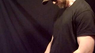 Gay Man Masturbates with Big Cock