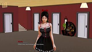 I played harem hotel 41 in the anime game.