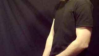 Gay Man Masturbates with Big Cock