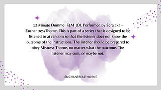 Femdom joi-cei: will you cum for me?