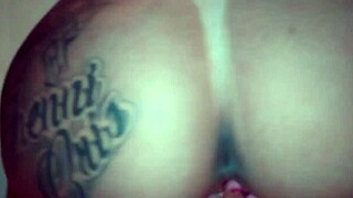 Little girl with big ass enjoys getting spanks.