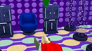 Aliens invade in S3D Ep 15 for wild pussy action!