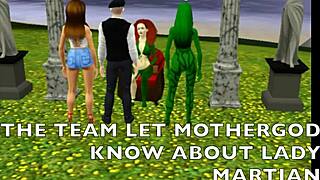 Aliens invade in S3D Ep 15 for wild pussy action!