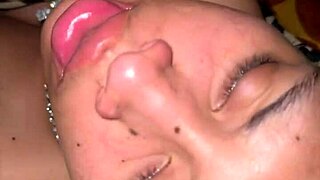 she keeps sucking my big black cock even after i cum hard!