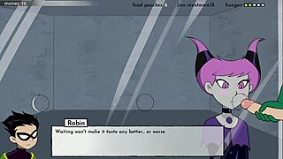 Blackfire unleashes raw chaos in 18Titans Part 14 hentai game.