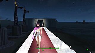 Fallout 4 meets Cyberpunk 2077 in wild hentai anime action