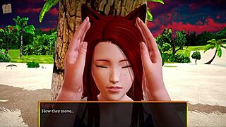 Redhead Amateur Shows Small Tits In Homemade Scene