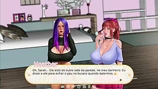 stepsister swallowed all that cum after blowjob game