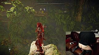 Gamer Slut Forgets Cam While Masturbating in Heels