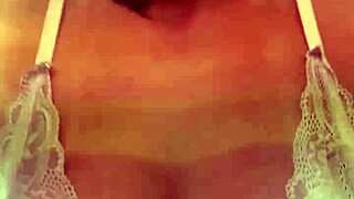 I Started Sweating At The Gym, Took Off My Shirt, And Didn't Notice My Hard Tits Showing Through The Transparent Shirt. I Got So Horny With People Staring At My Dripping Sweat In Public.