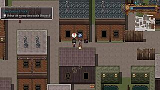 detective girl fights old man and giant robot in steam city part 7