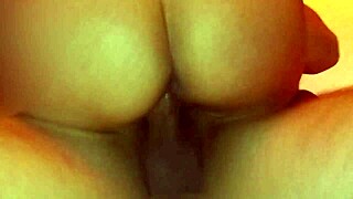 Blonde Wife Bent Over for Anal!