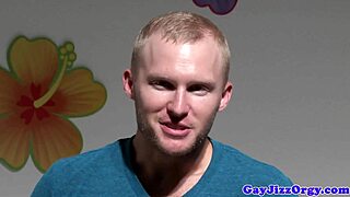 Orgy-Loving Gay Hunk Gets Tag-Teamed by Muscular Studs in Wild Anal Action. Sucking and Assfucking Galore!