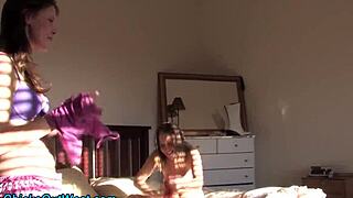 Australian Amateur Lesbian with Big Tits Eats Pussy and Fingers in HD Reality