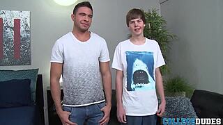 Tommy white tops sam northman with big cock blowjob