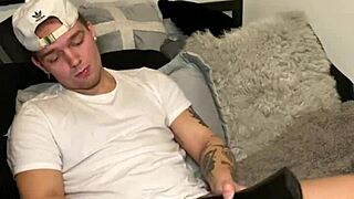 hot sends fuck buddy video for jerk off instructions with dirty talk