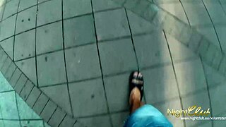 Dirty Black Slut Blowjob