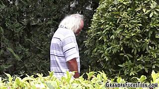 Brunette Teen Gets Intense Facial