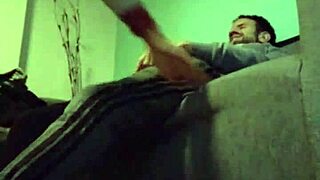 Gay Guys Enjoy Blowjob And Fucking On Sofa