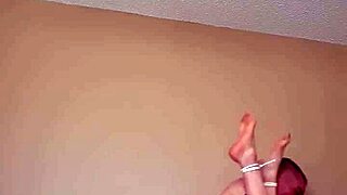 Bound wife sucks balls, pounded