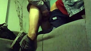 Gay Guys Enjoy Blowjob And Fucking On Sofa