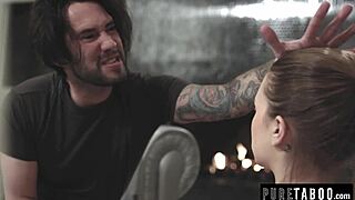 tommy pistols roughly fucks the sexy cyborg's ass and deepthroat