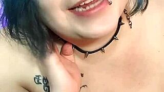 Kyra Hellfire shows off tattoos in Feb 2024 backstage tour